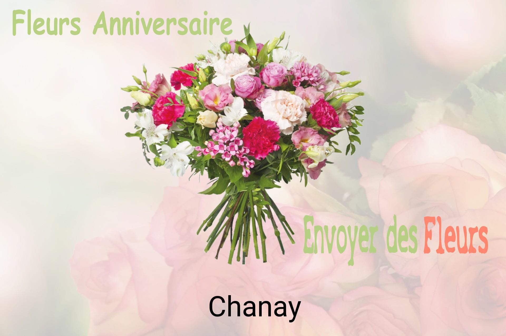Bouquet de fleurs d’anniversaire livré à Chanay